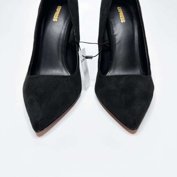 Express Classic Black Heels - Picture 5 of 12